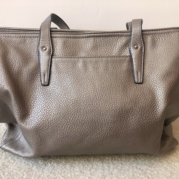 Nautica Archipelago Women's Tote Bag Purse Bronze Antique Pebble Large - Picture 3 of 12